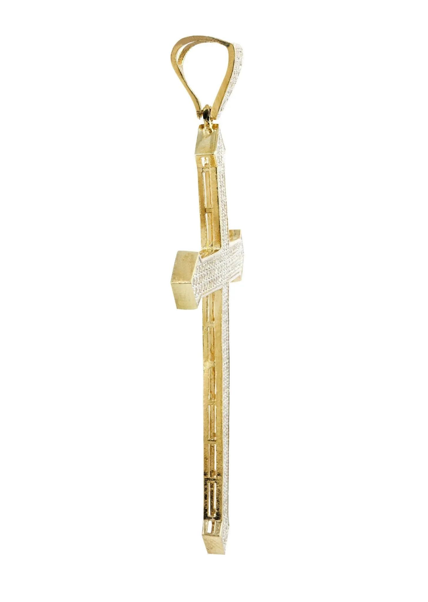 10K Gold Cross Pendant  |  6.4 Grams