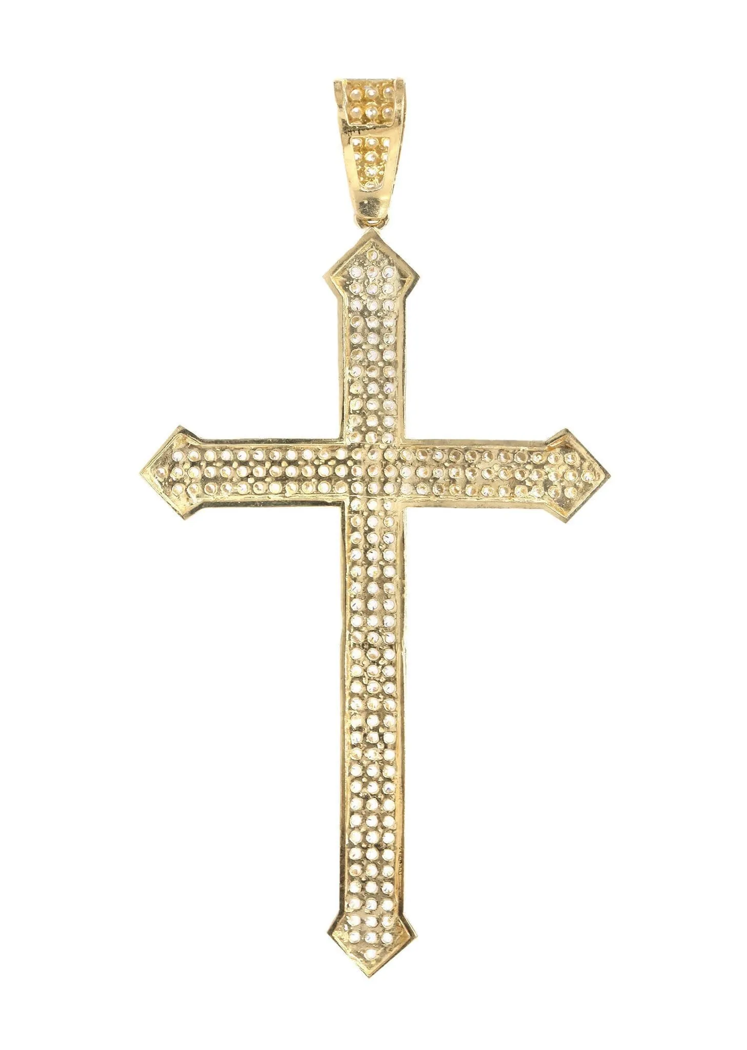 10K Gold Cross Pendant  |  6.4 Grams