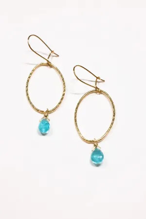 Apatite gold filled nh earrings