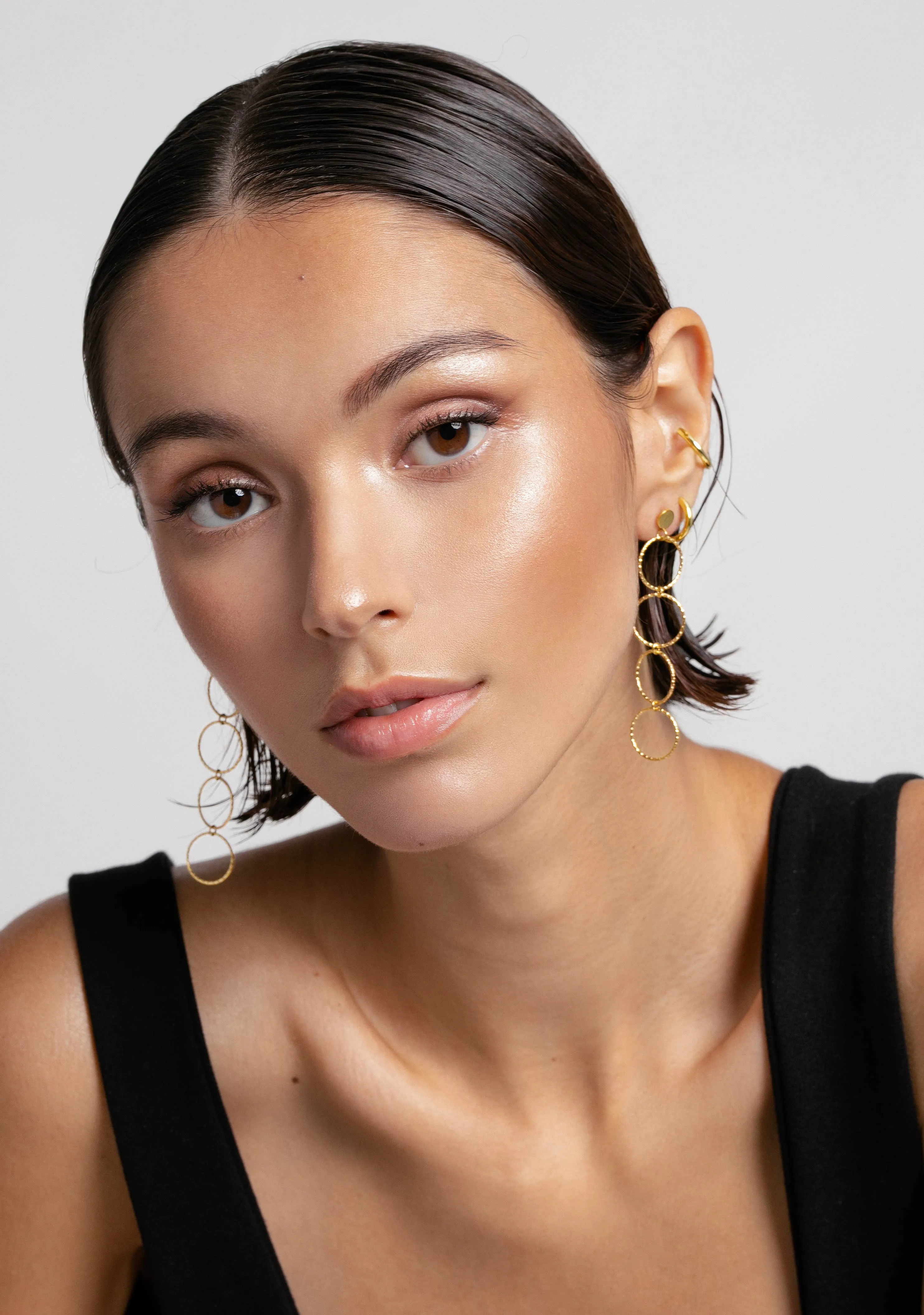 Circolo Earrings Gold