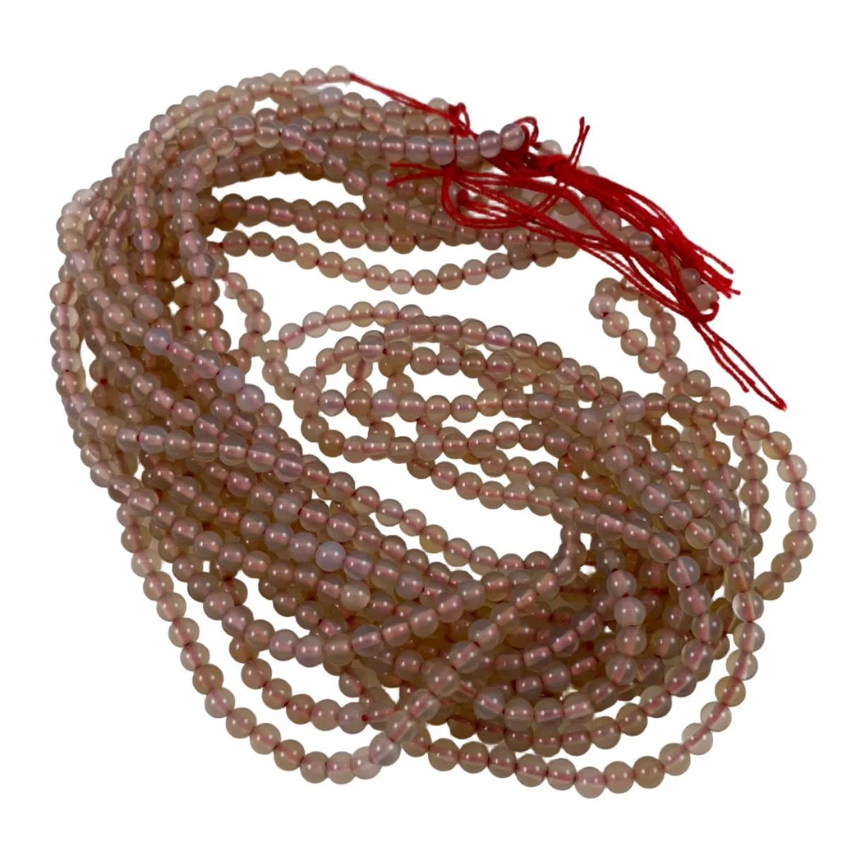 Dusty Rose Moonstone 3mm Round Beads Gemstone