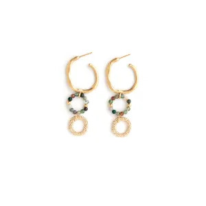 Gold Plated Emery Earrings