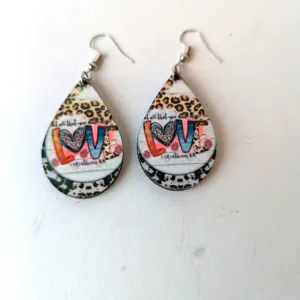 Love Teardrop Earrings