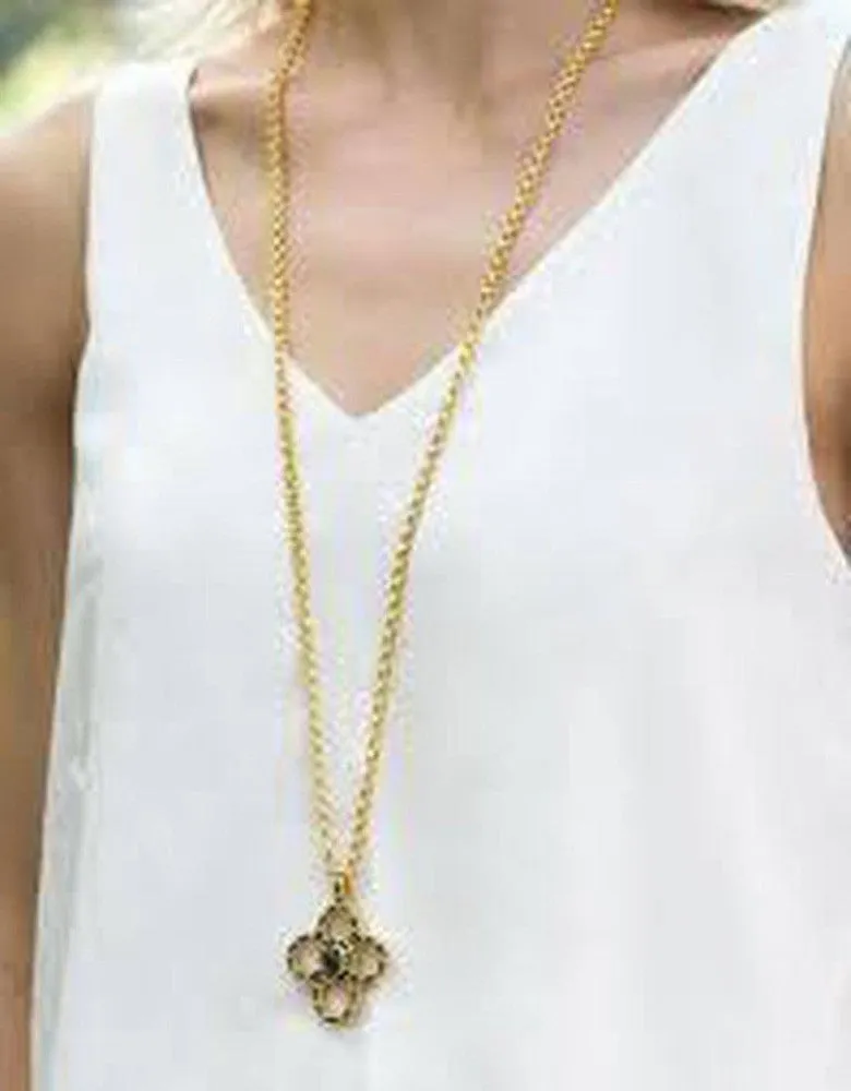 Soho Quatrefoil Pendant