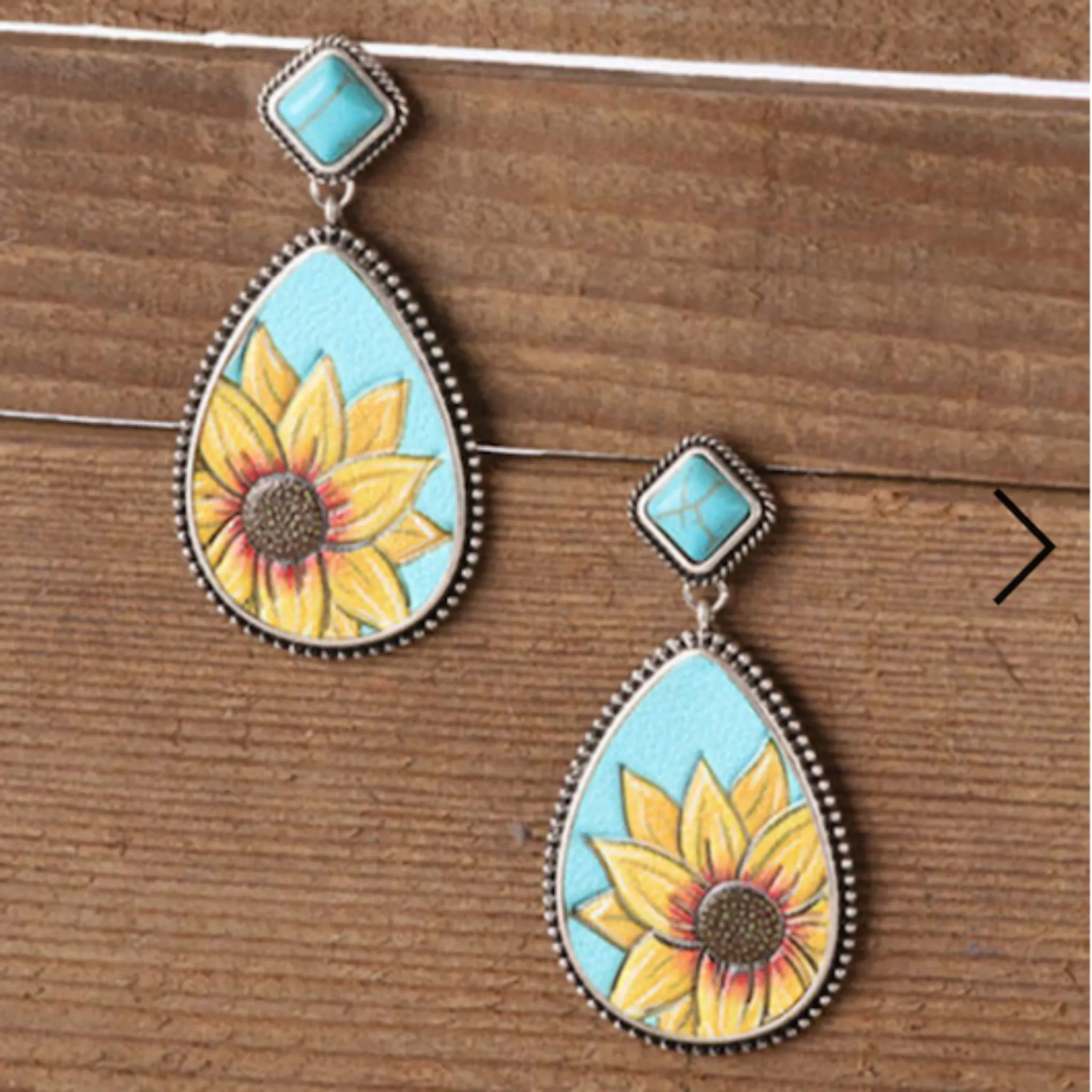 Sunflower Earrings