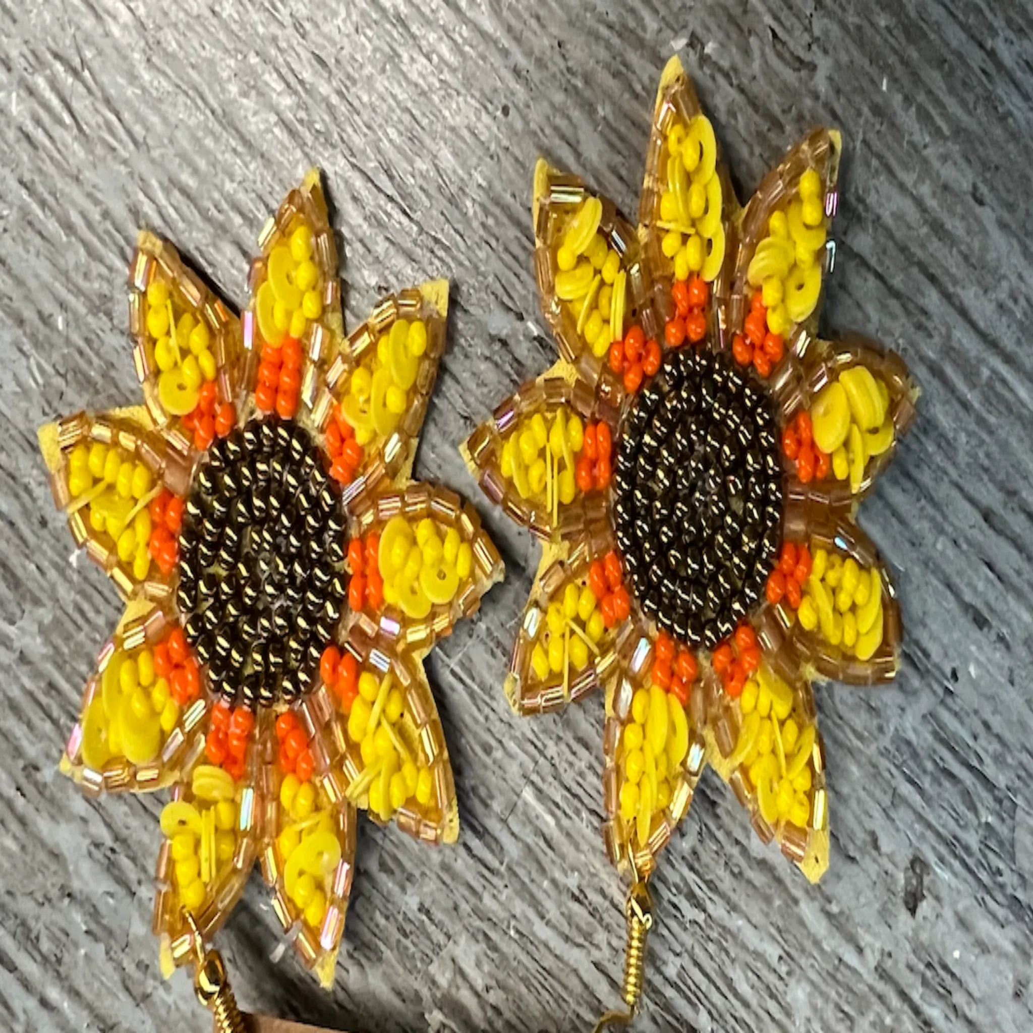 Sunflower Earrings