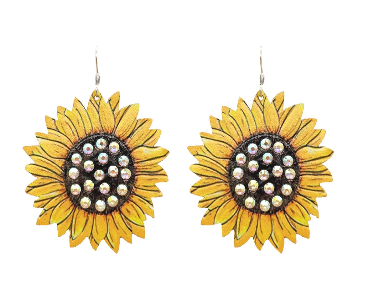 Sunflower Earrings