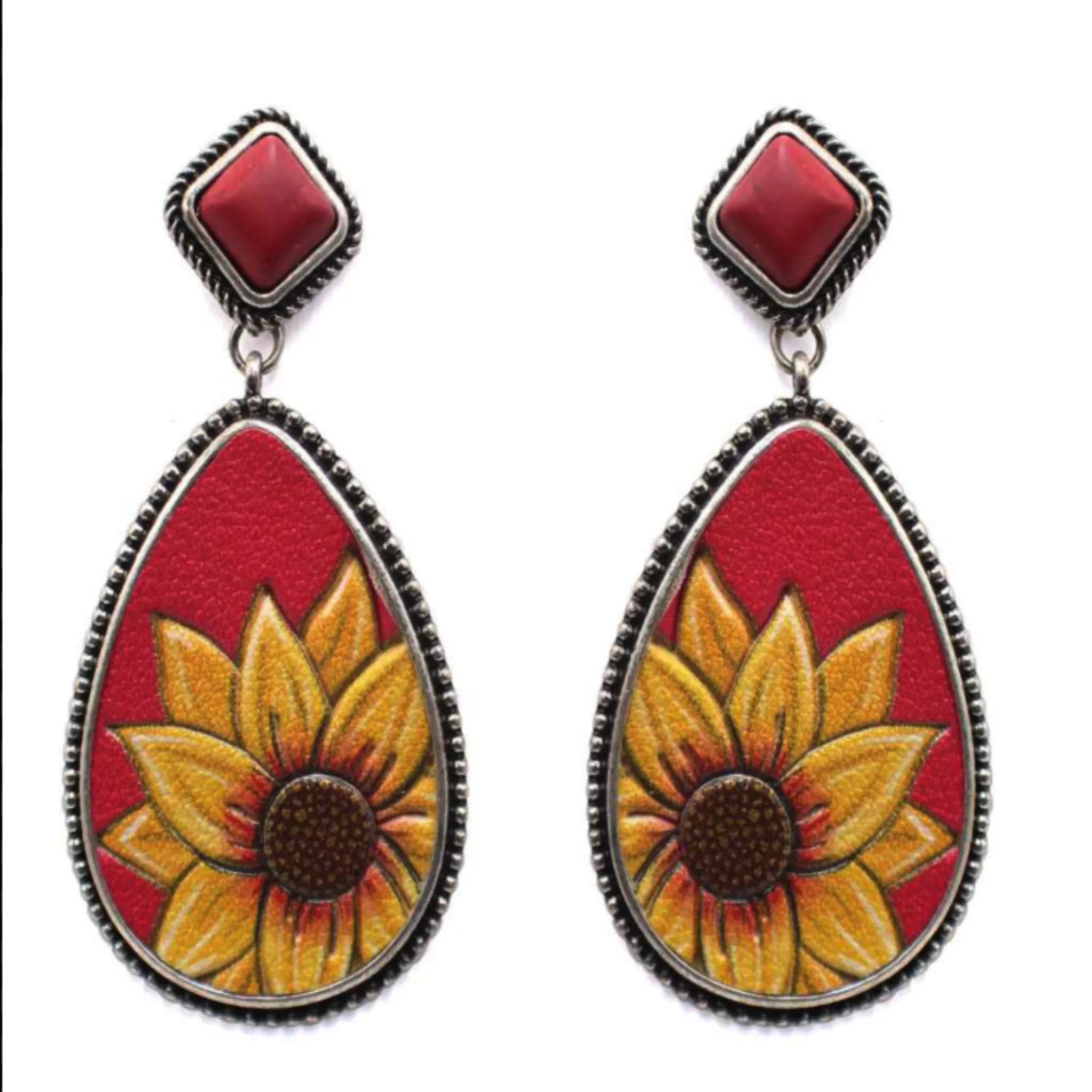 Sunflower Earrings