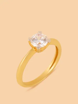 Westside X Pome Faceted Lab Diamond Heart Prong Solitaire Ring